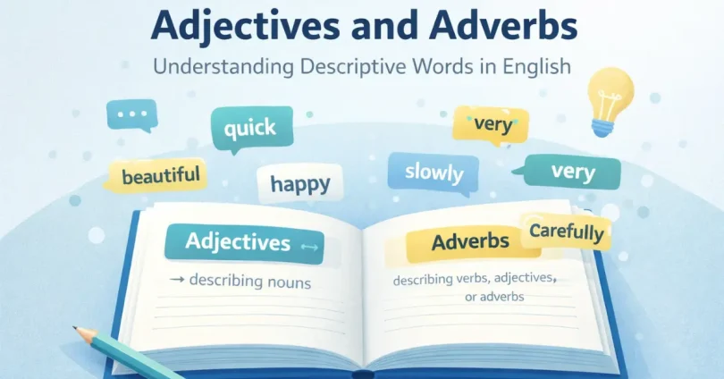 adjectives and adverbs