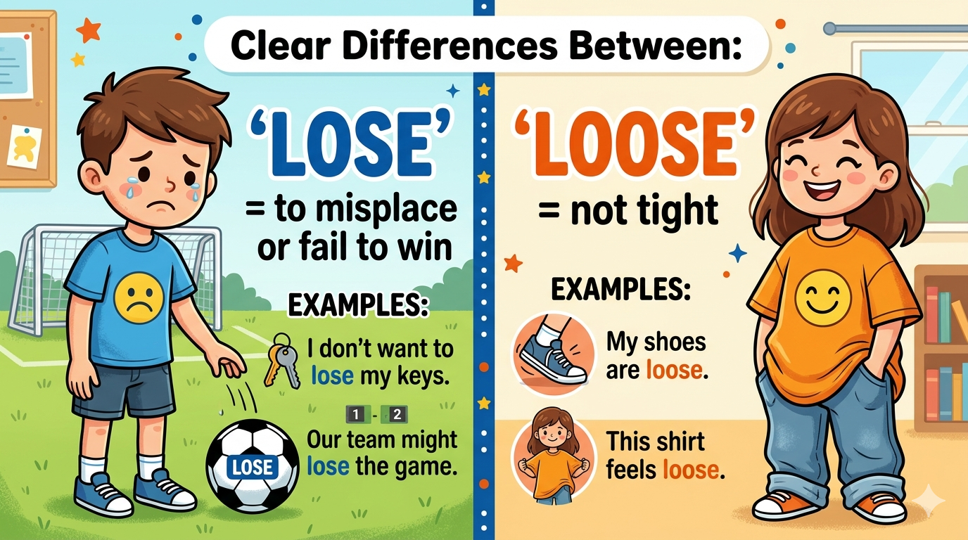 lose and loose meaning: Lose vs Loose – What’s the Difference?
