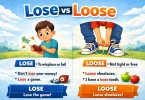 lose and loose meaning