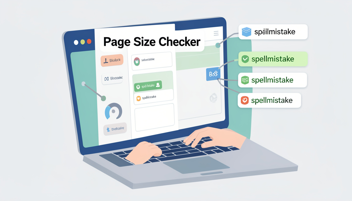 Page size checker spellmistake