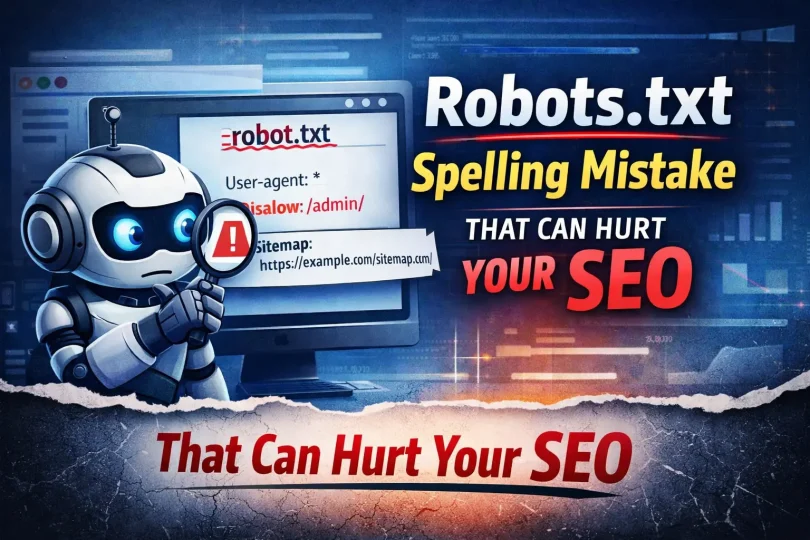 generate robots.txt files spellmistake