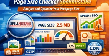 page size checker spellmistake