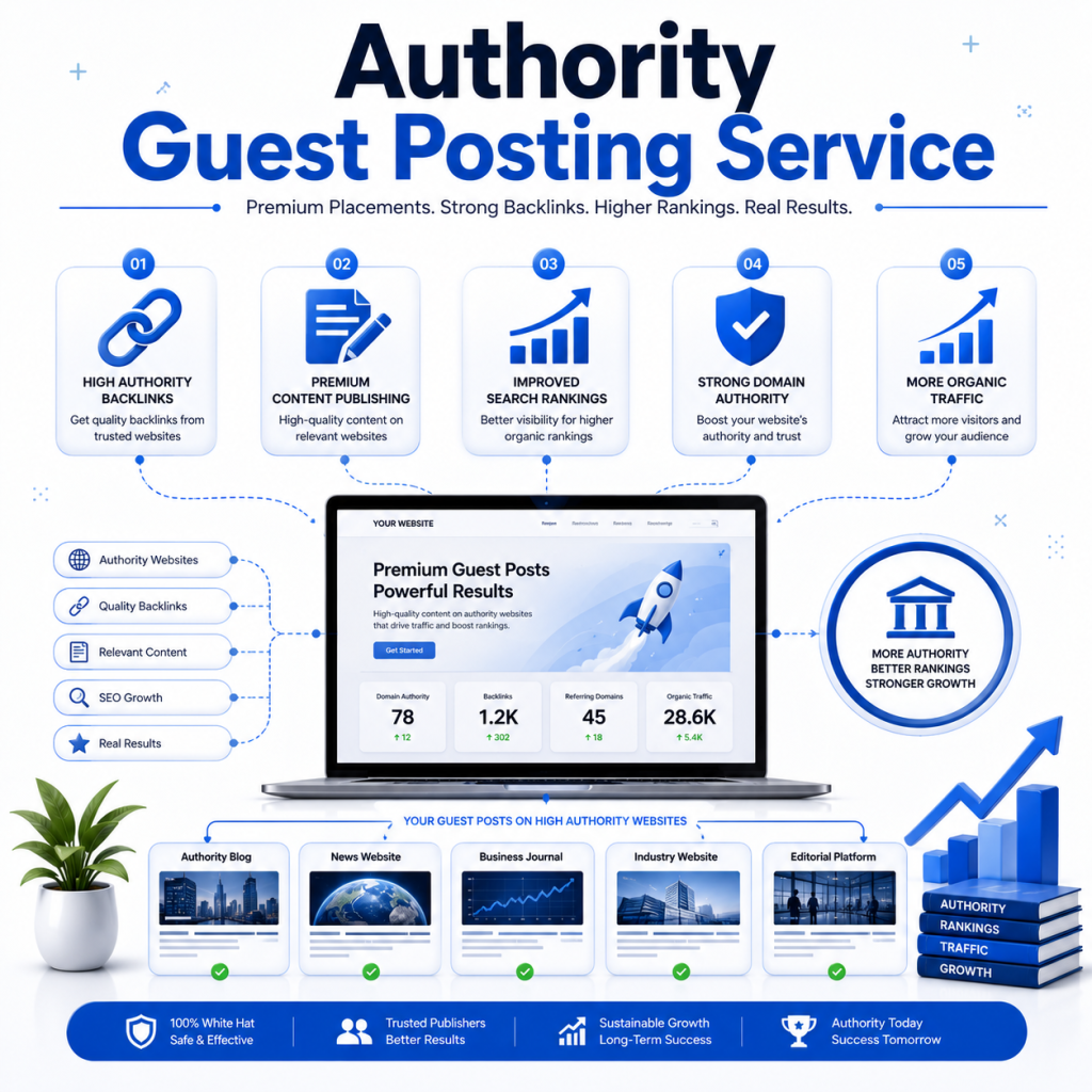 Authority Guest Posting Service for Better Rankings